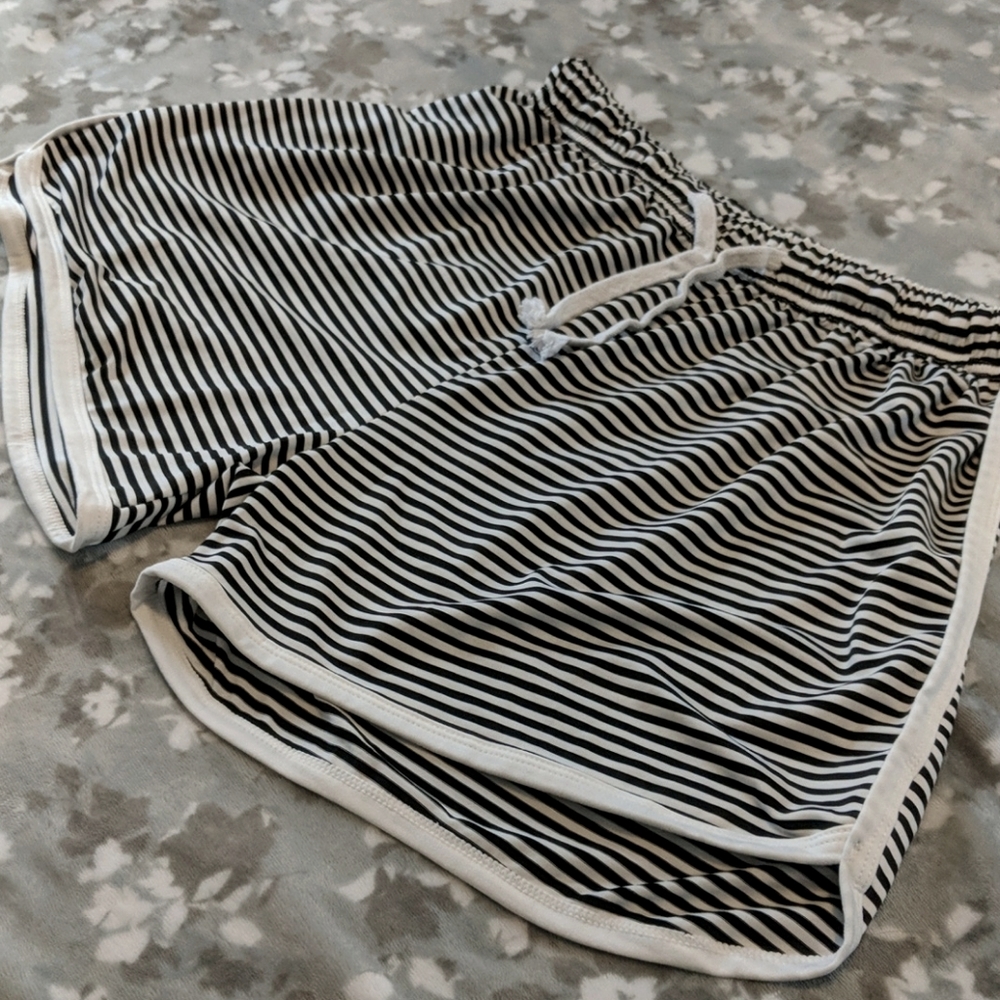 Striped Pajama Shorts